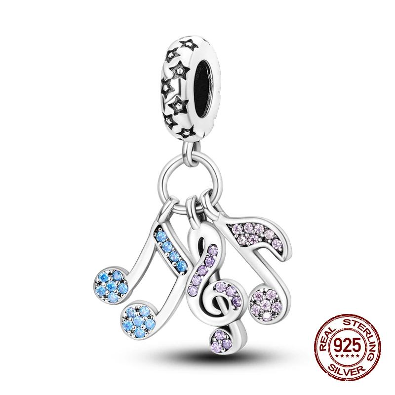 Music Lovers Earphone Tapeguitar Sax Musical Charms Beads Fit Copper Bracelets Diy Jewelry Women Party Gift