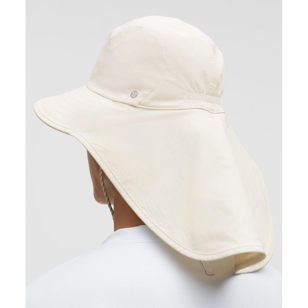 Lululemon All Sport Wide Brim Hat Light Ivory