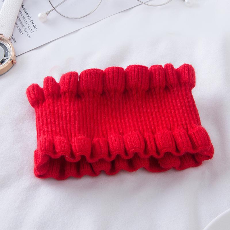 Wool Knit Snood Neck Warmer & Headband - Autumn/Winter Women's Accessory