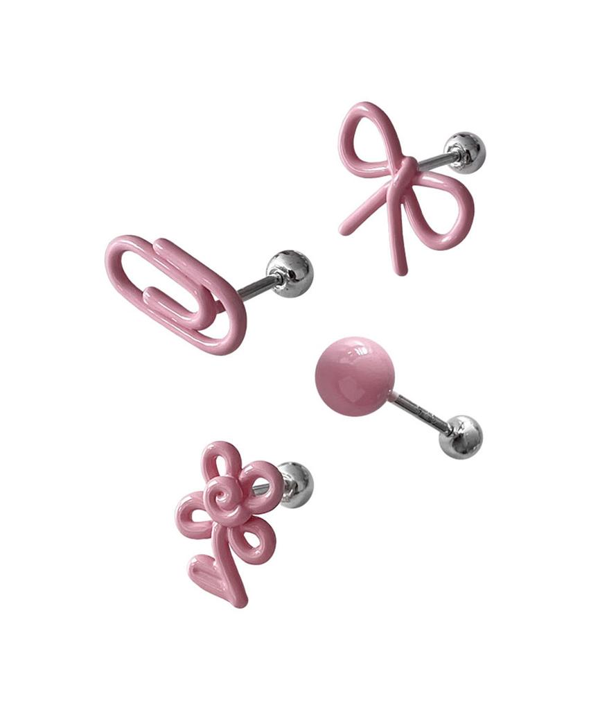 It Doesn'T Matter Fruit Doodle Piercing (Baby Pink)