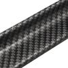 Universal Carbon Fiber Soft Rubber Car Rear Spoiler Flexible Exterior Rear Spoiler Kit