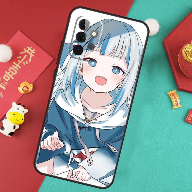 Gawr Gura Hololive Anime Case For Samsung Galaxy A56 A36 A26 A16 A06 A13 A33 A53 A15 A35 A55 A34 A54 A12 A32 A52 A17