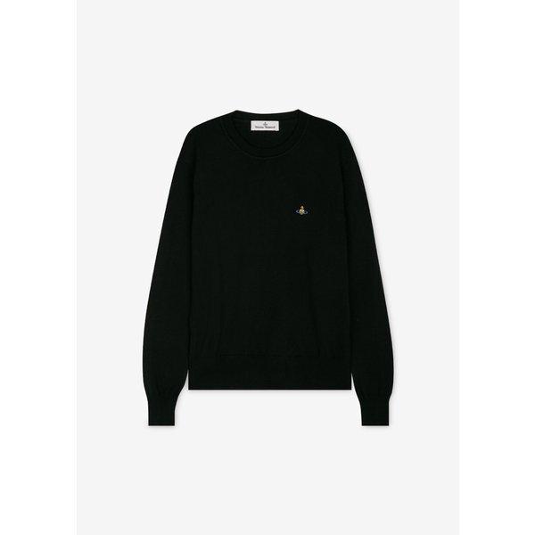 Vivienne WeStwood Men S Black Knit Logo Embroidery 2701000o Y0010 N401
