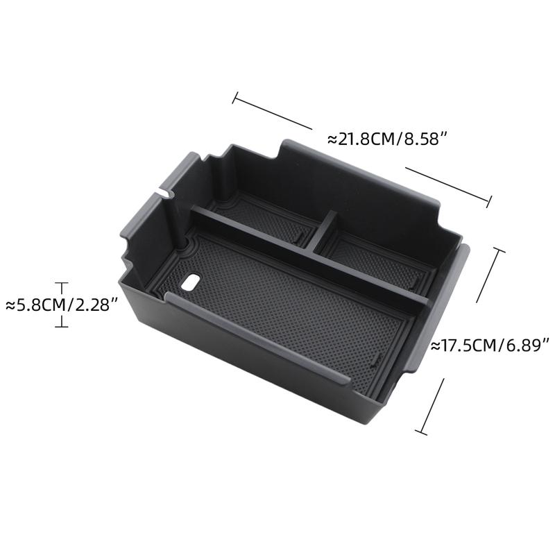 For BYD Shark Pickup 2024 2025 Central Armrest Storage Box Console Organizer Containers Tray Interior Accessories