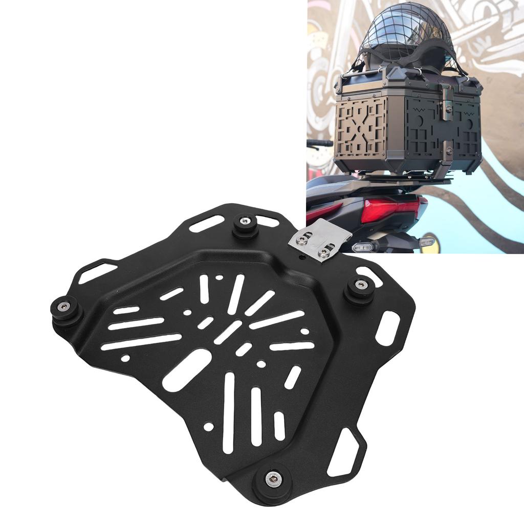 Základní deska zadního kufru motocyklu z uhlíkové oceli Montážní deska horního kufru motocyklu pro 45L