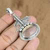 Gift For Women Pendant 925 Sterling Silver Natural Smokey Quartz Gemstone