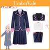 Zestaw kostiumów do cosplayu Exusiai, mundurek szkolny ze śliczną spódniczką