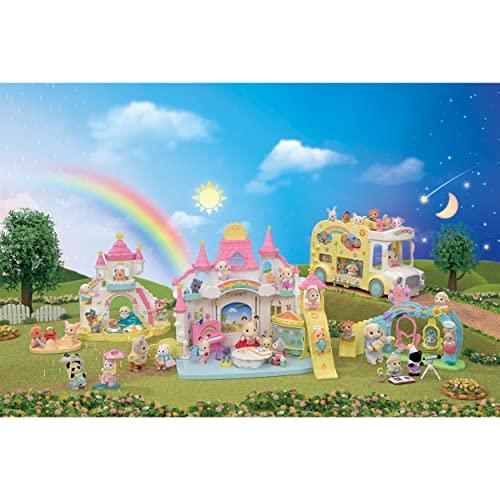 EPOCH Sylvanian Families Nursery "Everyone's Sun Nursery" S-68 ST Mark Certified Toy Dollhouse for Ages 3 and Up