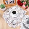 Round Crochet Doilies 40CM Cotton Doilies New Table Mats
