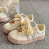 Fashion 2025 New Summer K-Style Chunky Sneakers Women White Platform Campus Shoes Versatile Spring Casual Fashion Platform Sneakers
