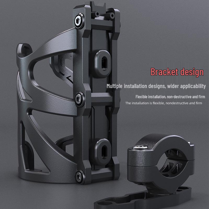 Uniwersalny Uchwyt na Bidon do Motocykla i Roweru Elektrycznego Bez Montażu