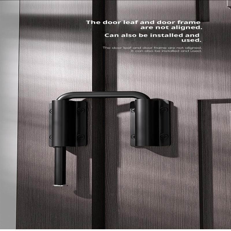 1Pcs Durable Aluminum Alloy Door Latch Lock 90/180 Degree Gate Latch Safety Anti-Theft Buckle Door Bolts Door Buckle Hardware