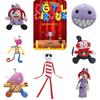 Der erstaunliche digitale Zirkus Plüsch Magische Zahl Zirkus Kaninchen Clown Puppe Lila Blase 15cm