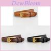 Leather Womens Belt With Alloy Pin Buckle For Casual And Office Wear