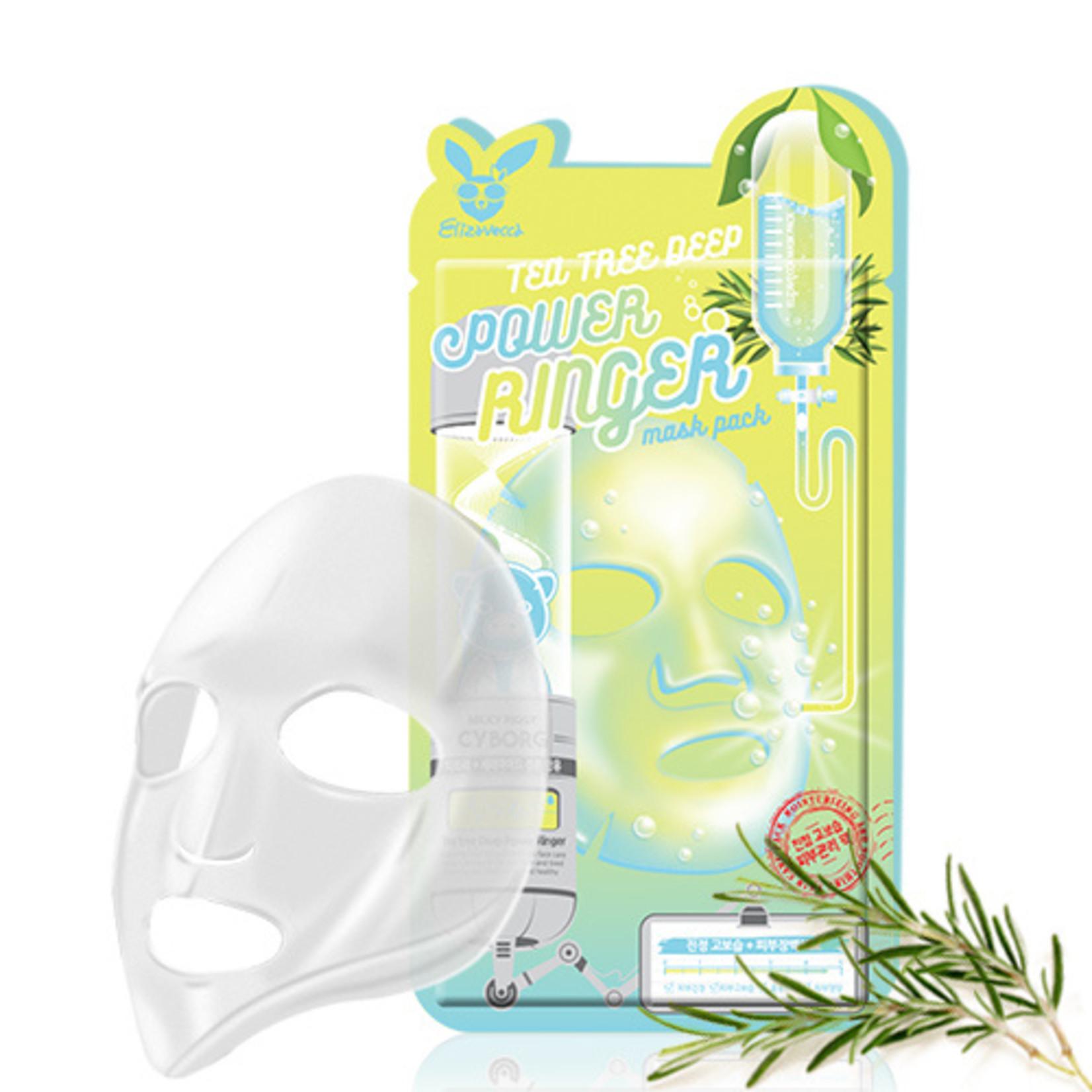 

Elizavecca TEA TREE DEEP POWER RINGER MASK 23 ml - Łagodząca Maska w Płachcie