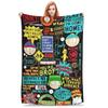 Super Soft Souths Parked Throw Blanket Premium Flannel Fleece Lightweight  Bed Blanket Fuzzy Plush Blankets All Season Use