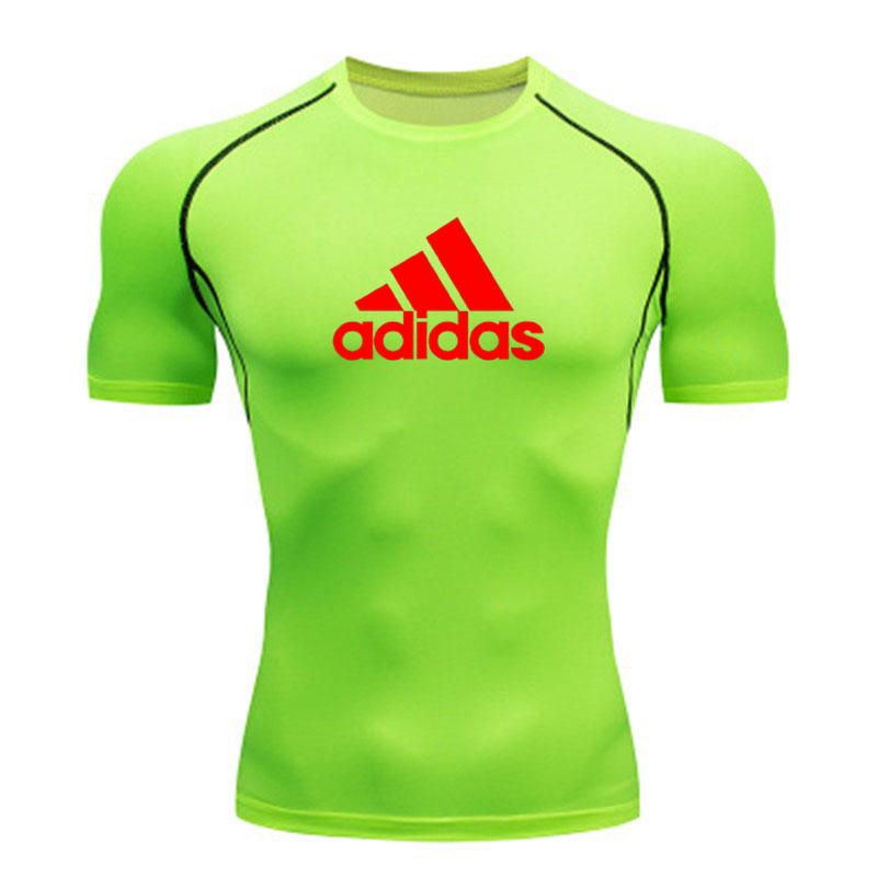 Men's Quick Dry Compression Athletic T-Shirt Breathable Stre