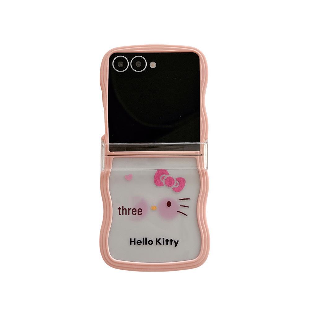 Hello Kitty Soft Folding Case with Lanyard for Galaxy Z Flip 7-3