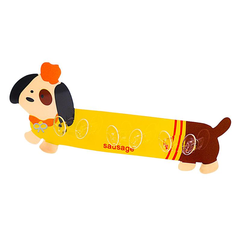 Haushalts-Cartoon-Badezimmerhaken-Aufbewahrungsregal, bohrfreier Steckkartensteckhaken, kreatives Steckdosen-Aufbewahrungsregal