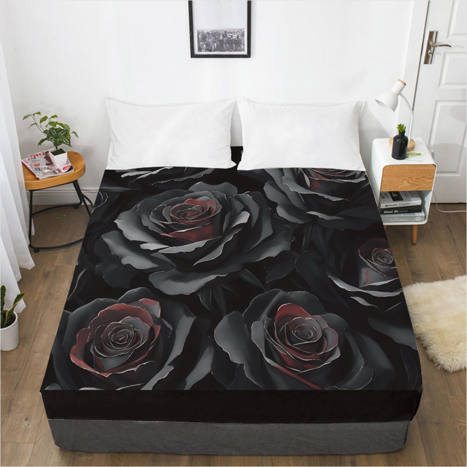 Простыня с розовым узором — фото 11