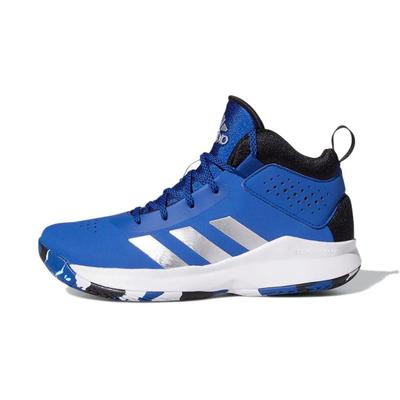 Cross Em Up 5 J Wide Royal Blue Kids Sneakers Core-Black Cloud-White FZ1472