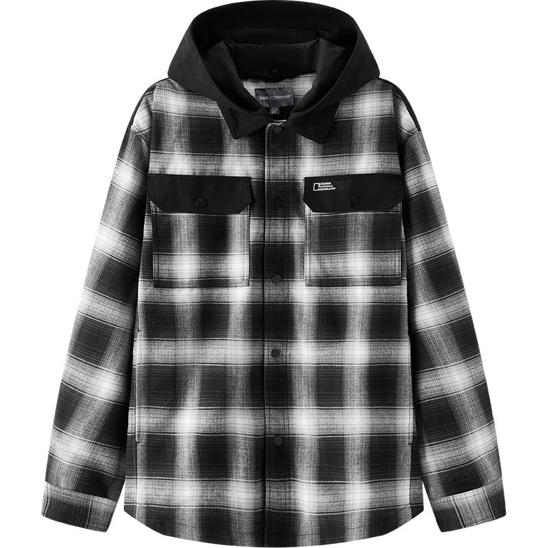 Semir Men's 2025 Spring Geographic Series Plaid Jacket