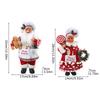 Christmas Dining Table Decorations Exquisite Mrs. Claus Design Christmas Sculptures Christmas Doll Christmas Atmosphere 32x17x9cm