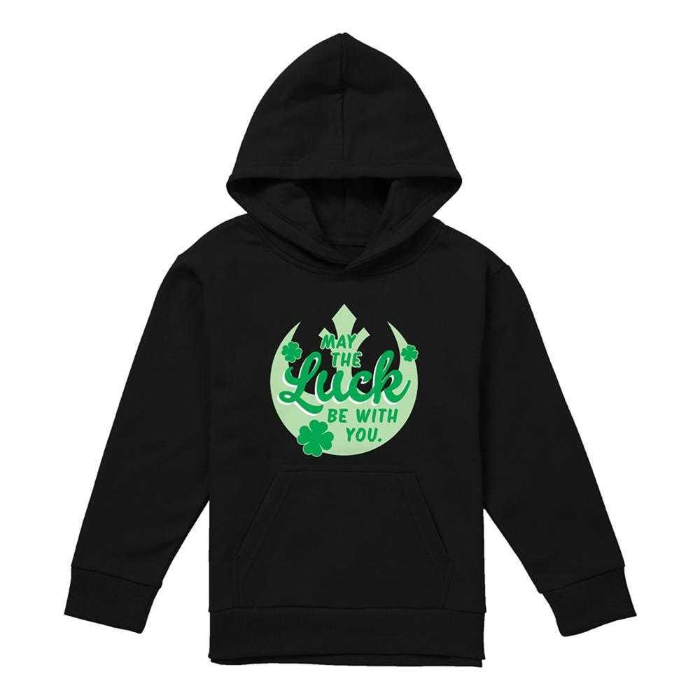 Star Wars Childrens/Kids Luck Rebel Symbol St Patricks Day Hoodie