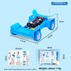 Self Made Wireless Remote Control Racing Car Model Assembly Set Kid Puzzle Toy For Children Educational Physics Kit