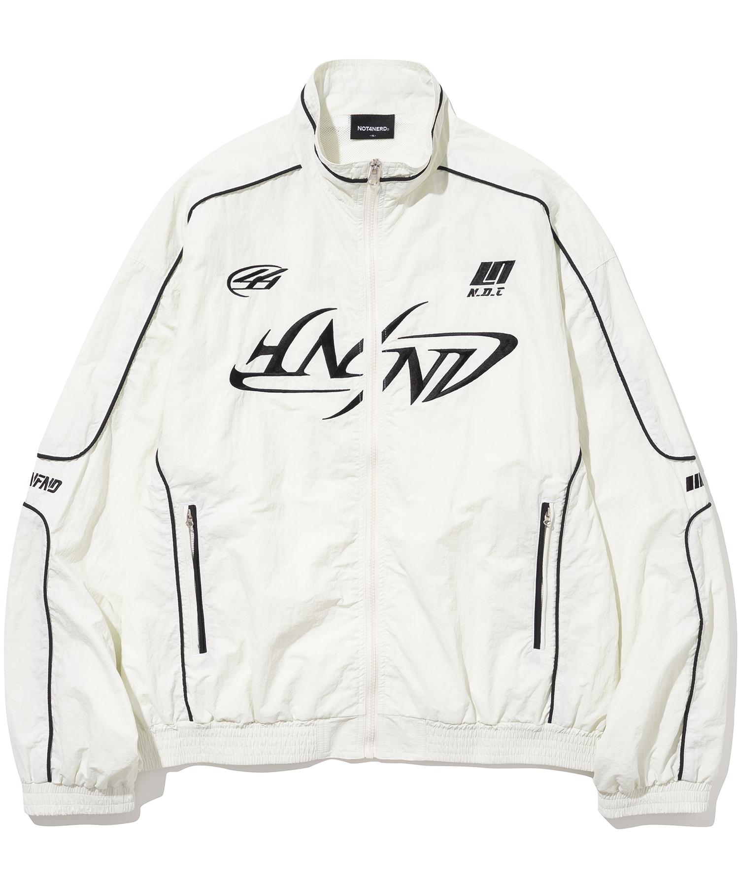 Not4Nerd Tribal Logo Nylon Racing Jacket