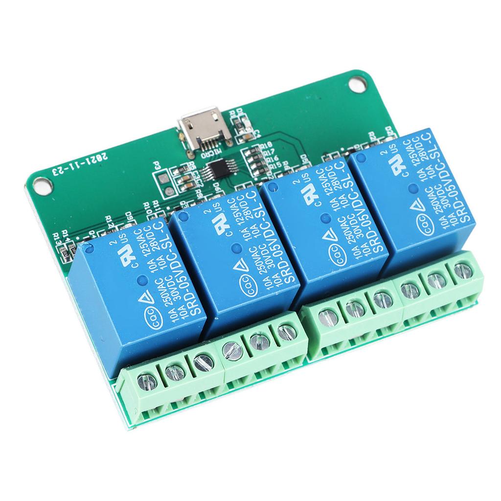 DC 36V HID USB Control Switch Relay Module Drive Free Computer PC Control Relay Module Expansion Board