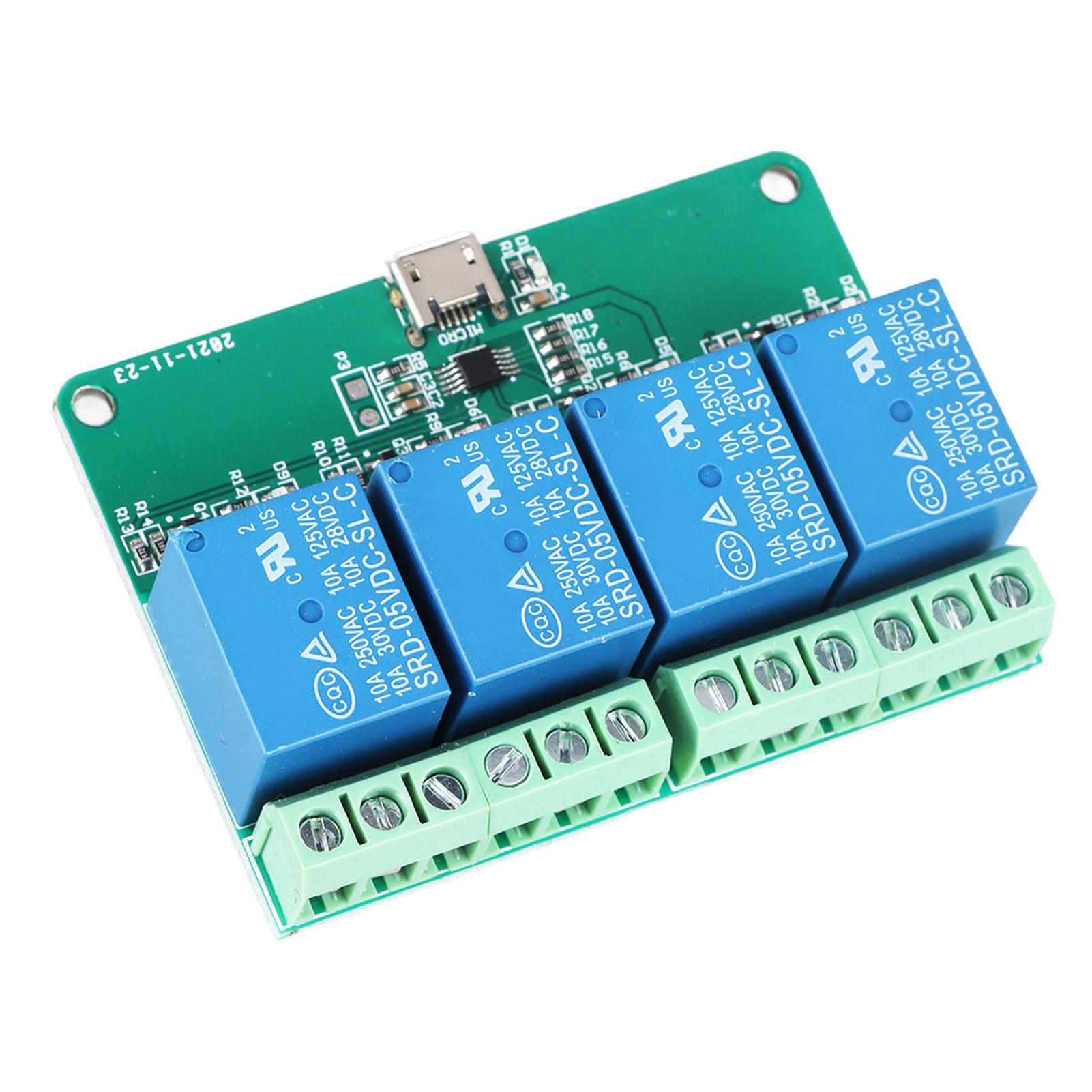 

DC 36V HID USB Control Switch Relay Module Drive Free Computer PC Control Relay Module Expansion Board
