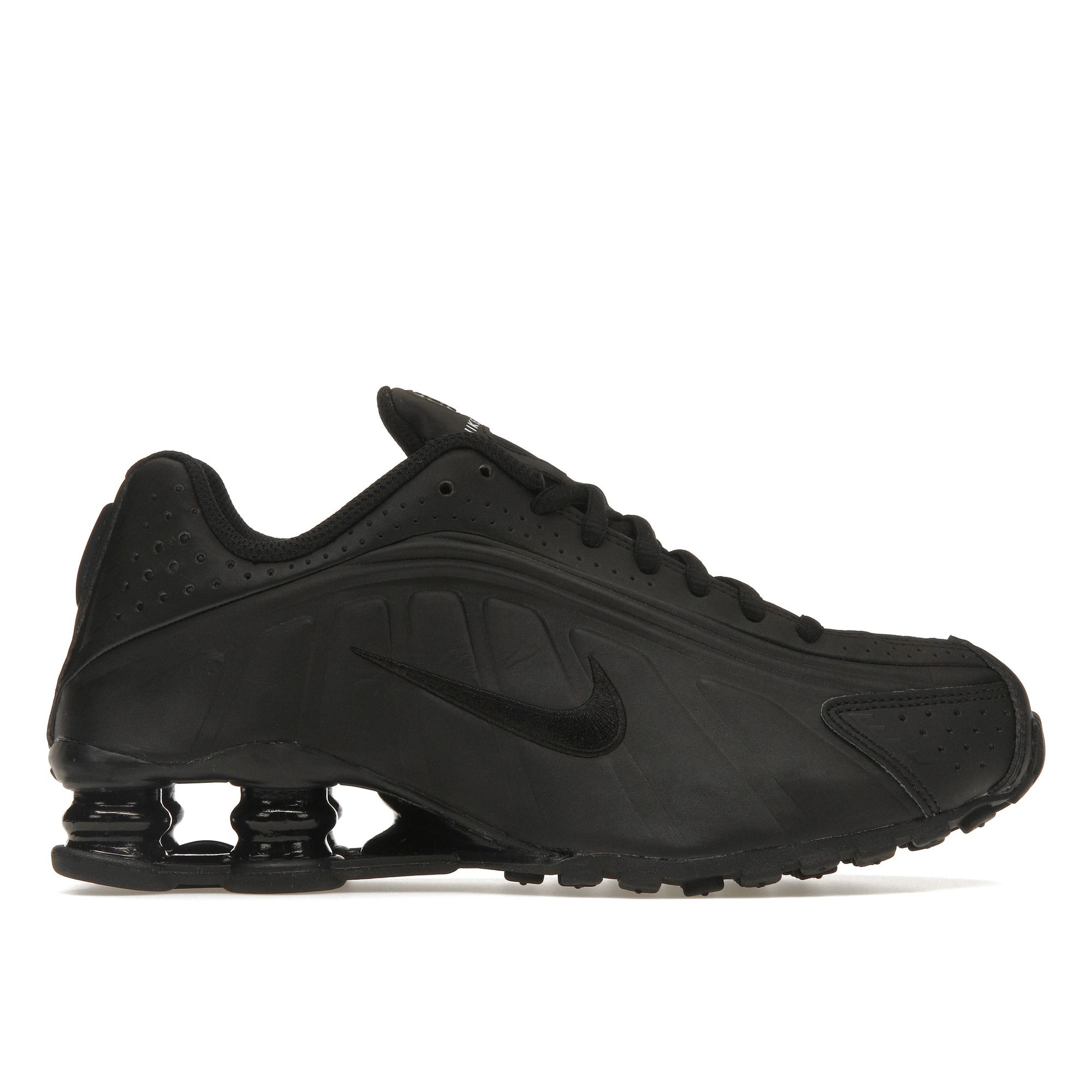 

Кроссовки Nike Shox R4 GS Triple Black белые BQ4000-001