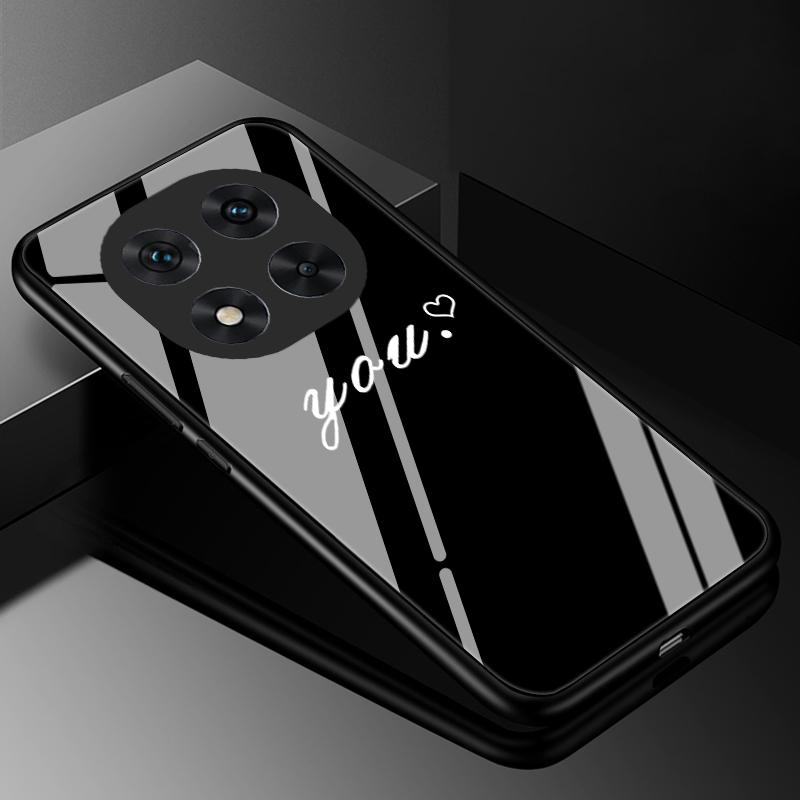Cover in Vetro Temperato per Telefono per Xiaomi Redmi Note 14 Pro Plus 4G 5G Cover Lusso PC Rigido Fundas Paraurti Posteriore per POCO X7 Pro 5G