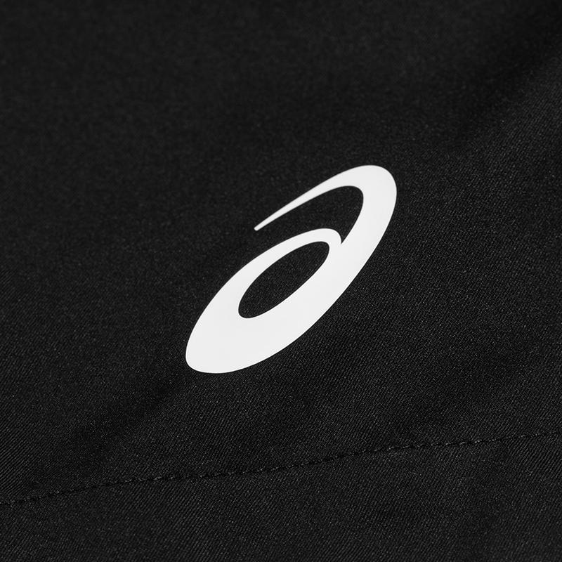Asics Mens Tennis Series Sports Woven Elastic Moisture-Wicking Casual Shorts Men Shorts Black 2041A261-001