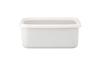 Fuji Horo Récipient Carré Profond L Konte Lily White LW KE-DL