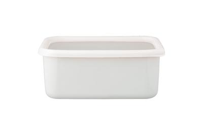Fuji Horo Deep Square Container L Konte Lily White LW KE-DL