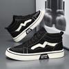 Chaussures en toile pour hommes nouvel automne respirantes sport et loisirs chaussures montantes à plateforme pour hommes polyvalentes grande taille chaussures en tissu chaussures tendance