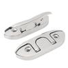 4PCS 4.7inch Boat Folding Cleat 316 Stainless Steel Flip Up Dock Mooring Cleat Marine Deck Rope Cleat Accessories