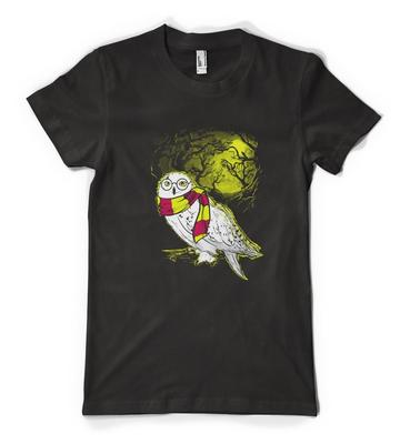 T-shirt Unisex per Bambini Harry Potter Mondo Magico Gufo Edvige Harry Personalizzata