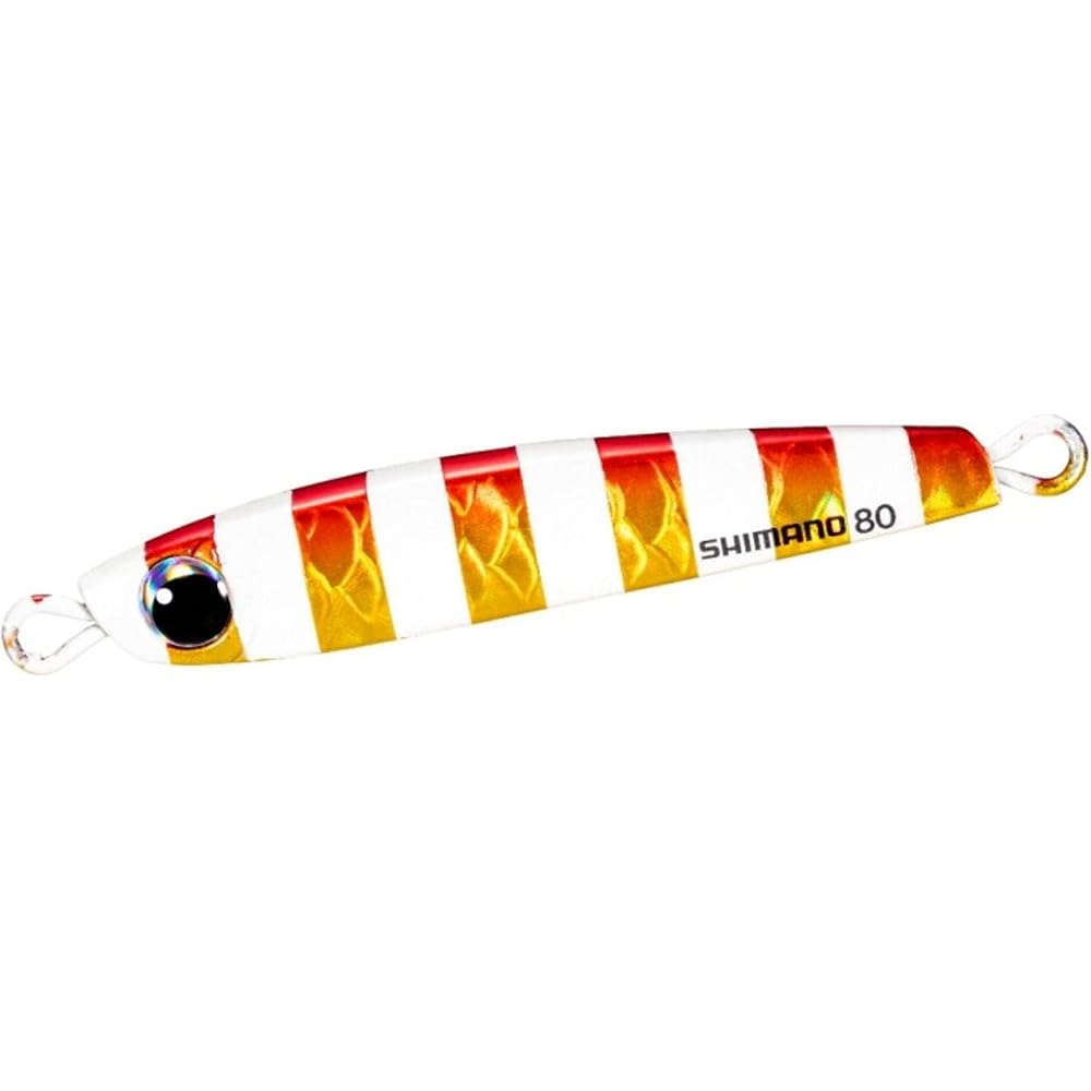 Shimano Ocea Tangman Metal Jig 80g Red Gold Fishing Lure