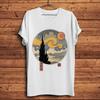 Vintage Edo Ukiyo Style Van Gogh Starry Night Wave Funny T ShirtWhite Short Sleeve Unisex Casual Tshirtunisex Streetwear Tee