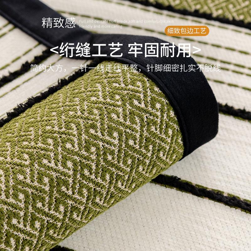 Chenier Sofa Cushion, Universal In All Seasons, Non-Slip, Modern High-End Straight-Row Fabric Sofa Cushion