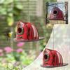 Bird House Outside Resin Humming Bird Houses Outdoors Hanging Bird House Fire