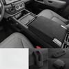 For Land Rover Defender 110, 90 version file handle cover, gear panel, armrest box cover, fur decoration modification 2022-2025