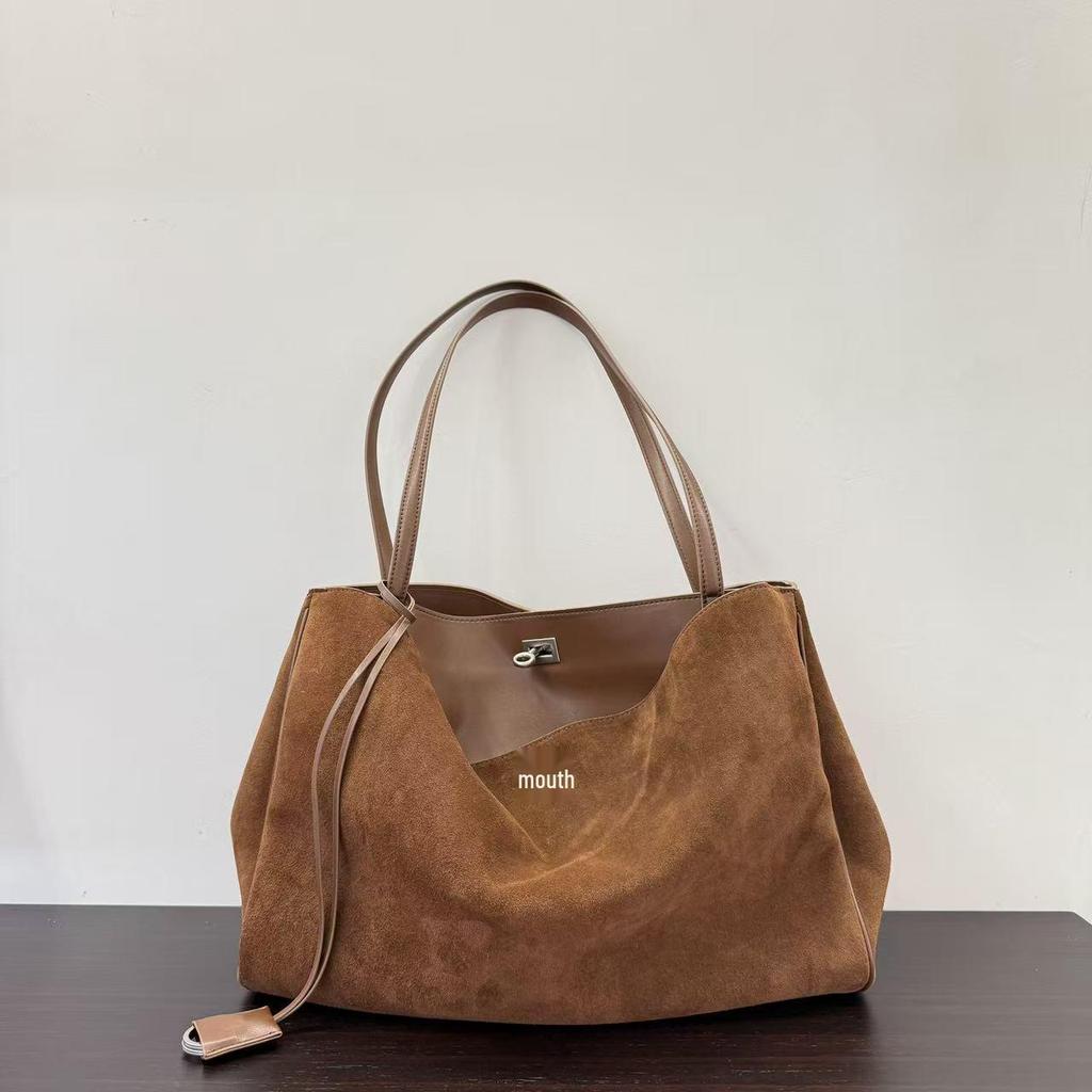 B's Trendy Frosted Genuine Leather Shoulder & Crossbody Bag for Autumn/Winter