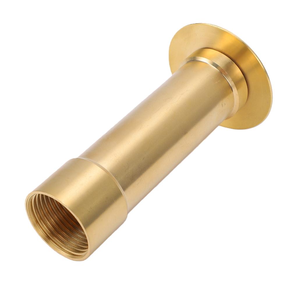 Brass Mushroom Fountain Nozzle 1 Inch Thread Waterscape Spray Head Versatile Rust Proof for Pond Pool Aquarium