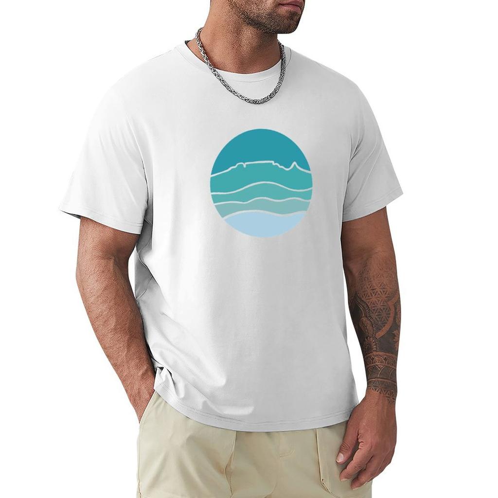 Table Mountain Cape Town Tshirt Christmas Casual Short Sleeve Top