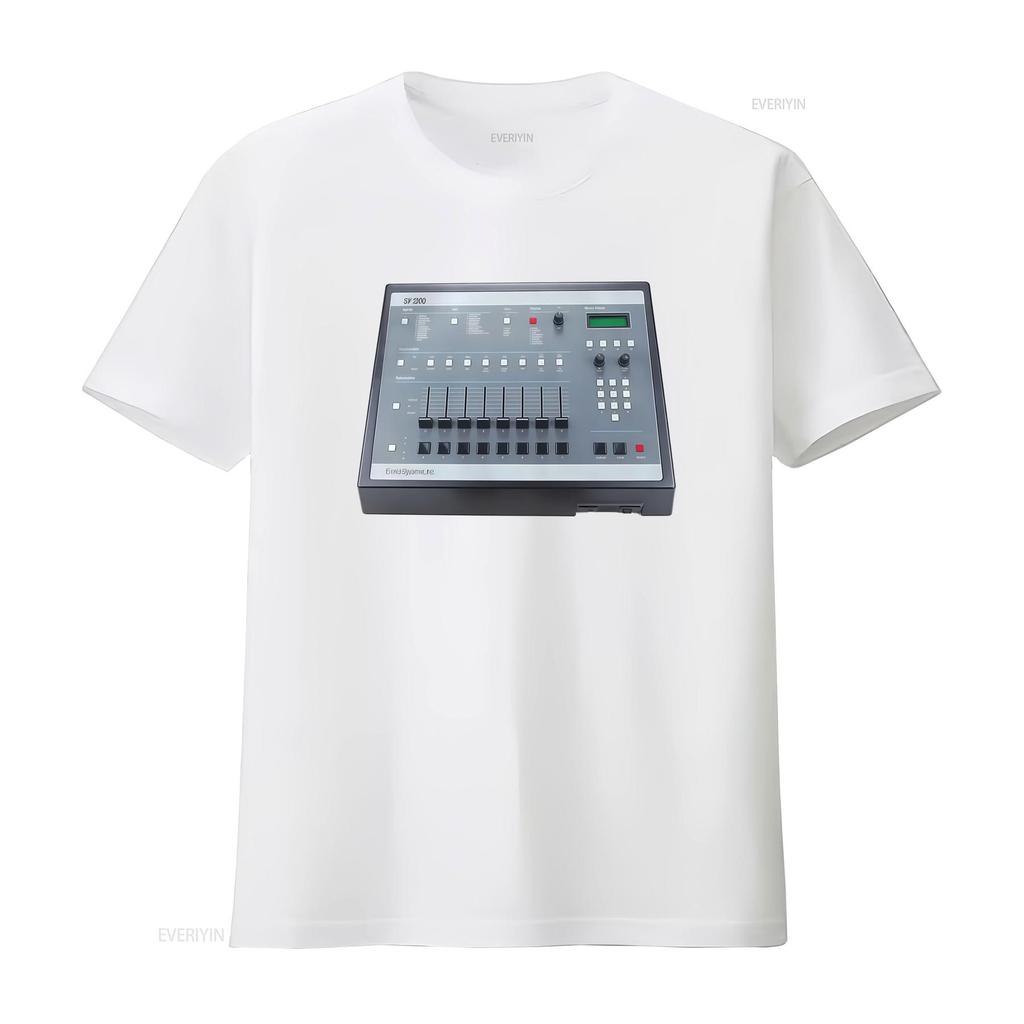 E Mu SP1200 Music Production Equipment Design T Shirt for High Quality Fast Shipping vintage Washed graphic Unisex Casual