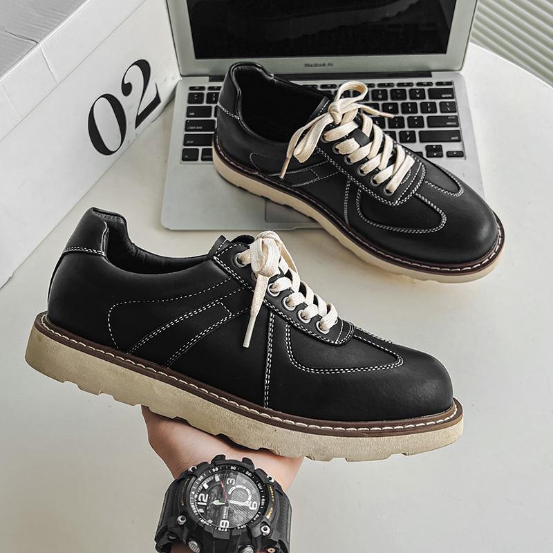 МодаБританский стильМужские повседневные кроссовкиУниверсальная деловая обувьЛегкие — фото 6